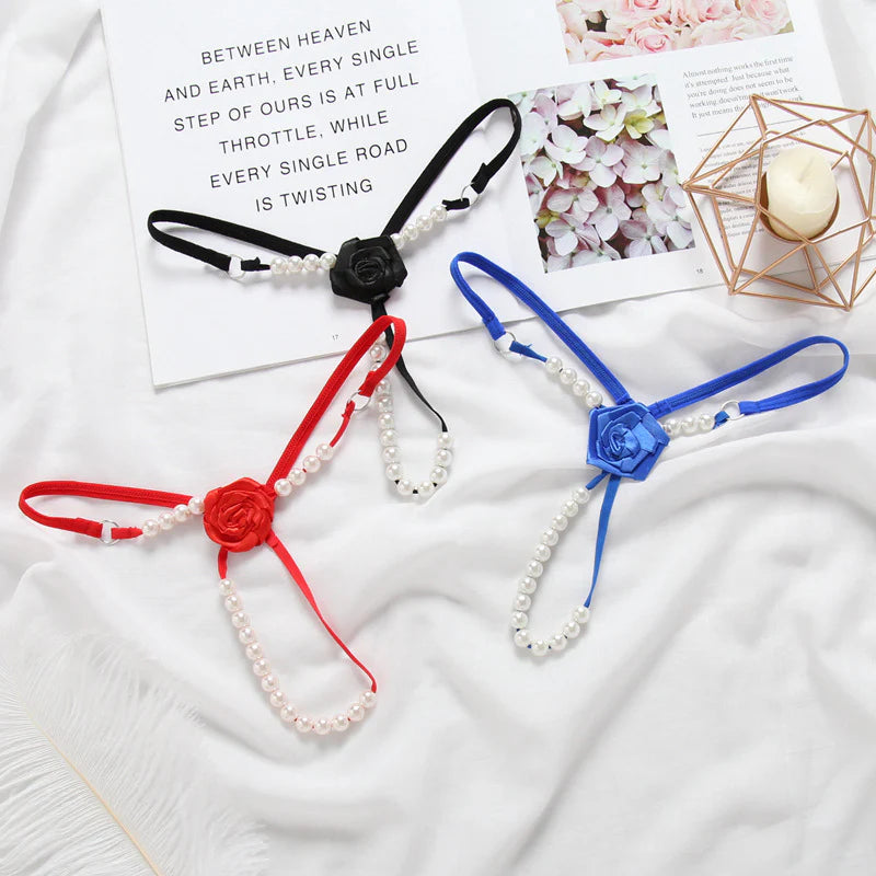 Stringtrosa med rosettdetalj