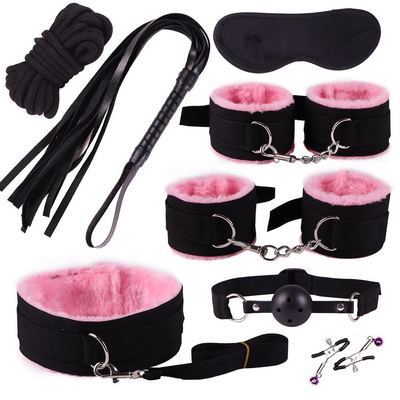 Training Bondage And Discipline Set Ribbon Plush Suit Toy