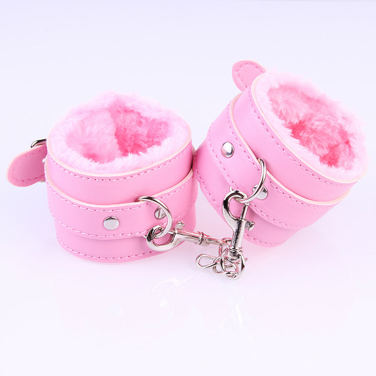 Plush Seven-piece Bondage And Discipline Suit